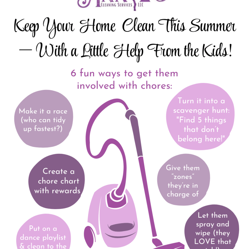 Keep Your Home Clean This Summer — With a Little Help from the&nbsp;Kids!